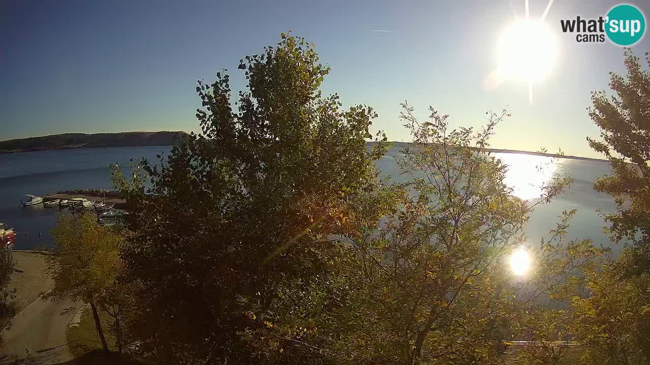 Camping Odmoree live cam Ražanac – Dalmatie