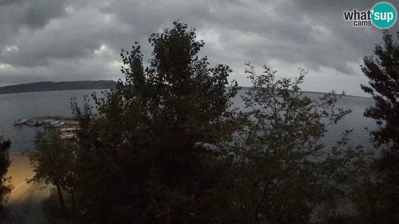 Camping Odmoree live webcam Ražanac – Dalmatien