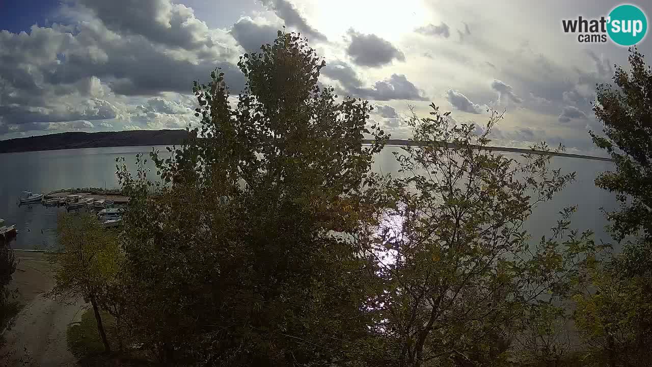 Camping Odmoree live webcam Ražanac – Dalmatien