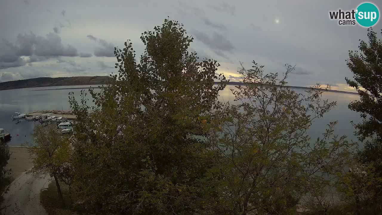 Camping Odmoree web kamera Ražanac – Dalmacija