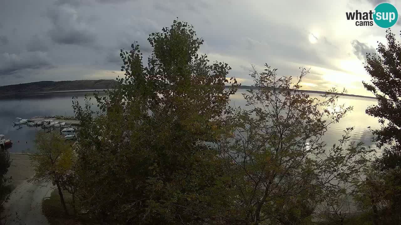 Camping Odmoree live webcam Ražanac – Dalmatien