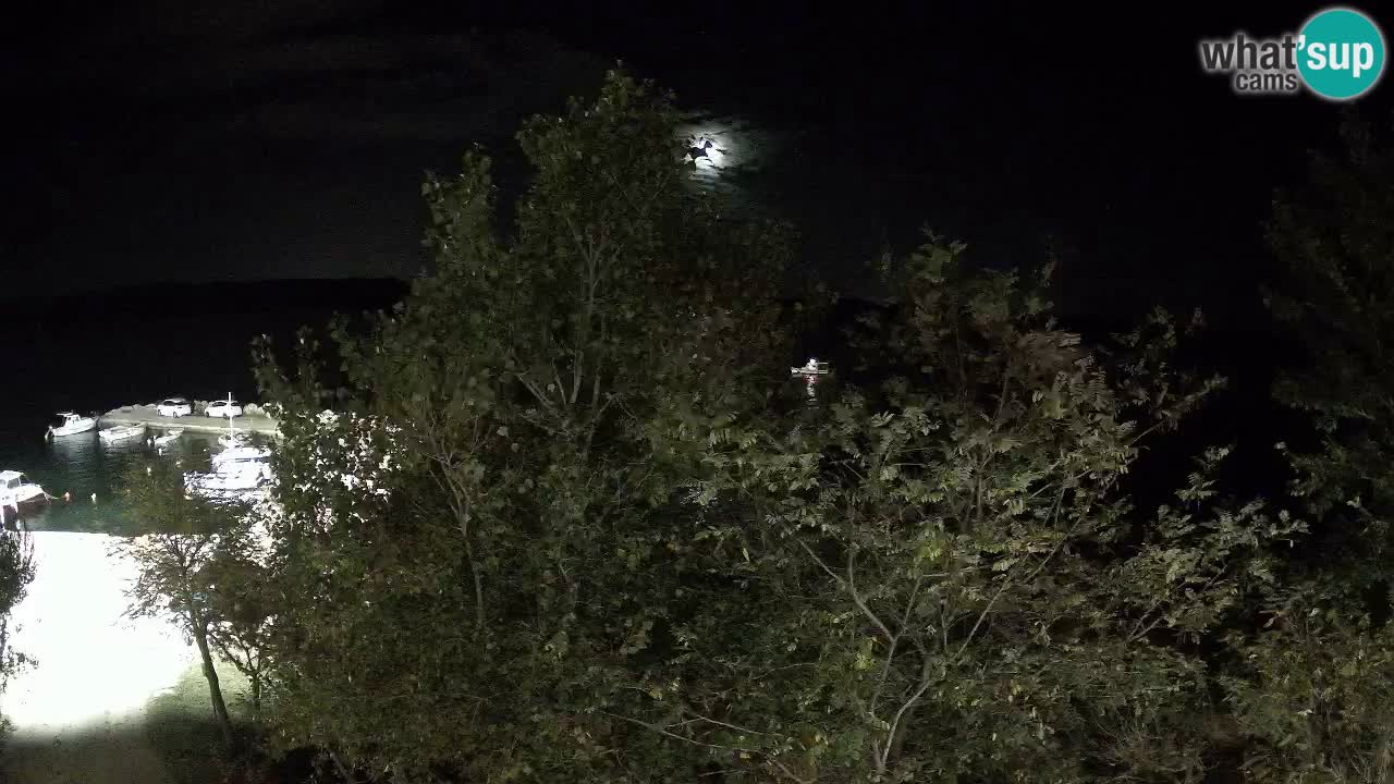 Camping Odmoree camera en vivo Ražanac – Dalmacia