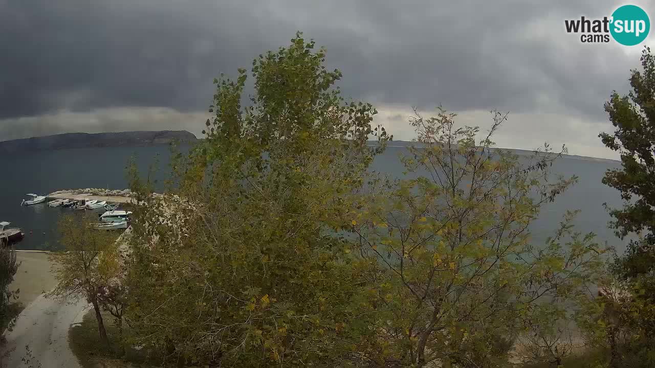 Kamp Odmoree spletna kamera Ražanac – Dalmacija