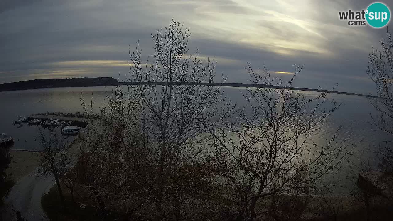 Camping Odmoree camera en vivo Ražanac – Dalmacia