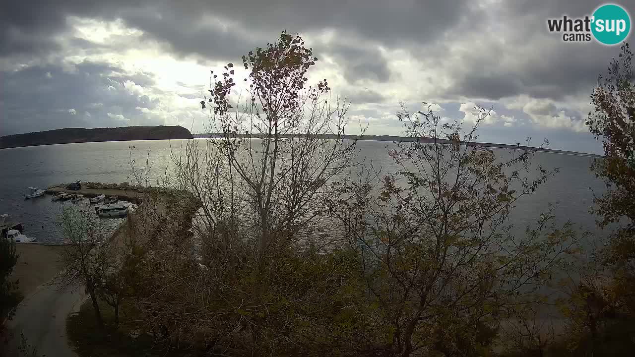 Camping Odmoree live cam Ražanac – Dalmatie