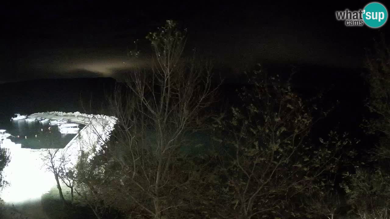 Camping Odmoree camera en vivo Ražanac – Dalmacia