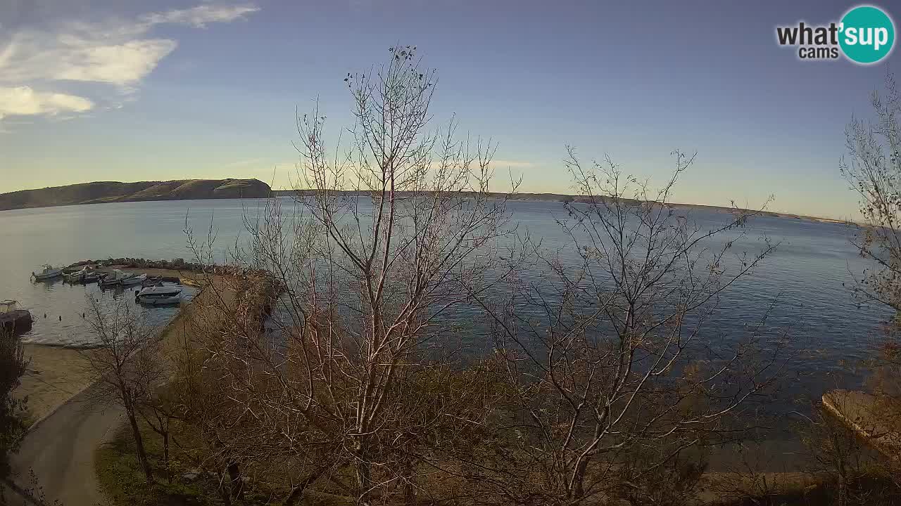 Camping Odmoree live cam Ražanac – Dalmatie