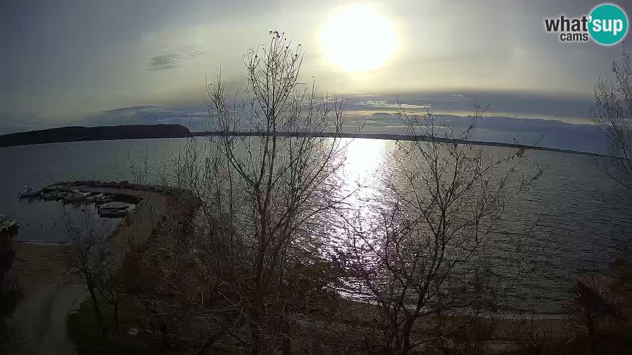 Camping Odmoree live webcam Ražanac – Dalmatien