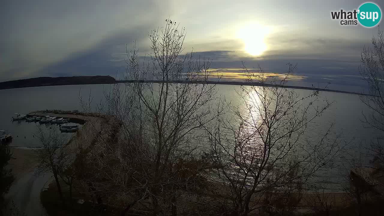 Camping Odmoree live cam Ražanac – Dalmatie