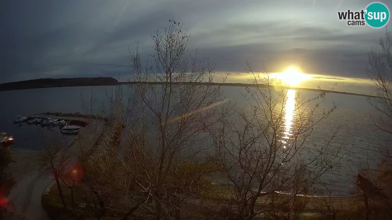 Camping Odmoree live webcam Ražanac – Dalmatien