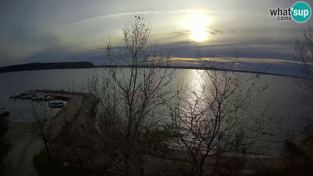 Camping Odmoree live cam Ražanac – Dalmatie