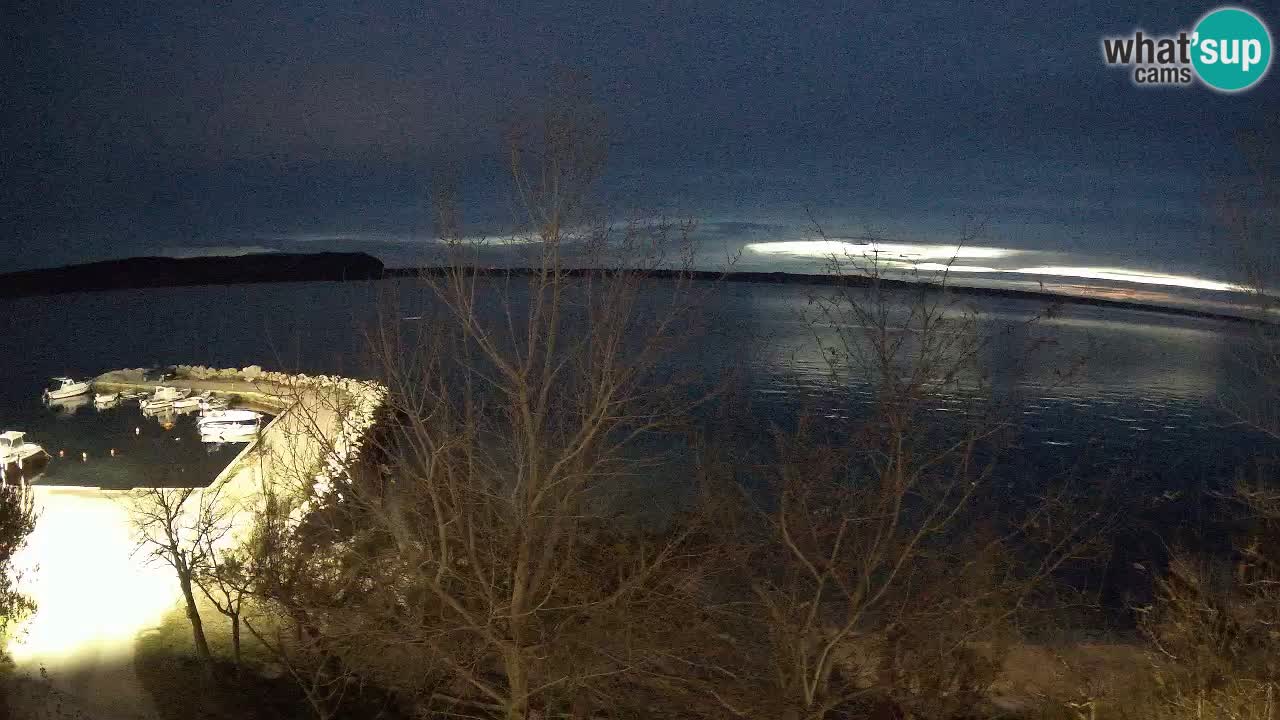 Camping Odmoree live webcam Ražanac – Dalmatien