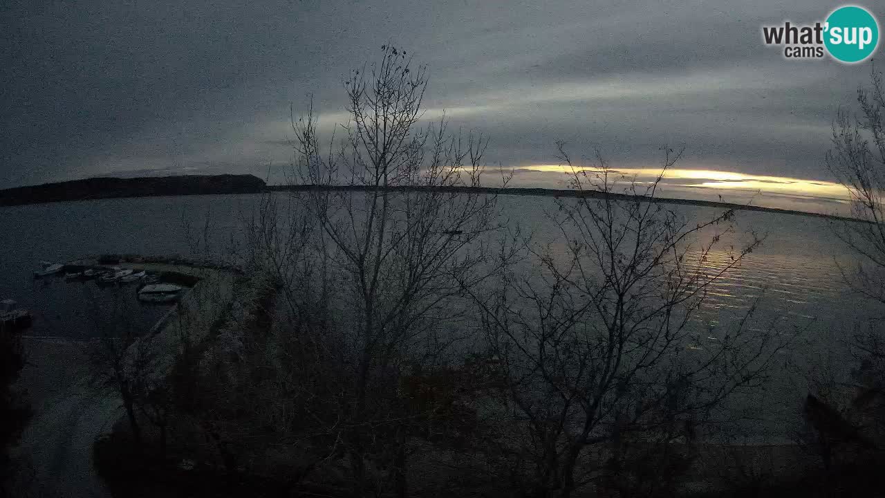 Kamp Odmoree spletna kamera Ražanac – Dalmacija