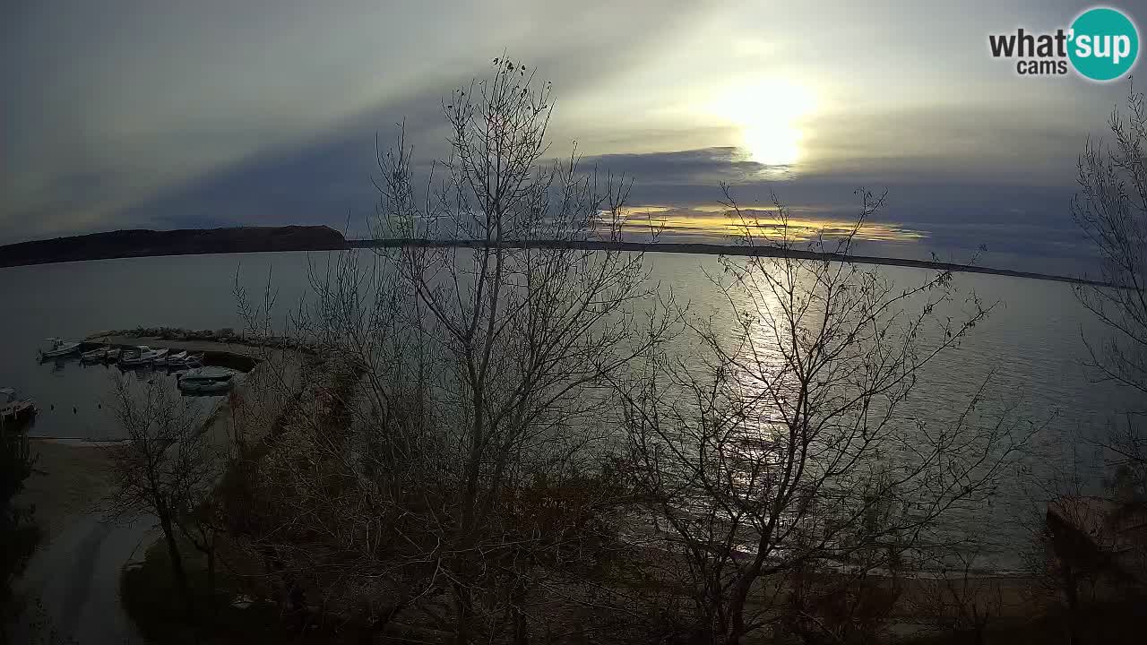 Camping Odmoree live cam Ražanac – Dalmatie