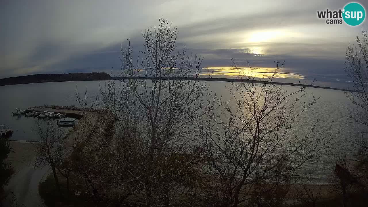 Camping Odmoree live webcam Ražanac – Dalmatien