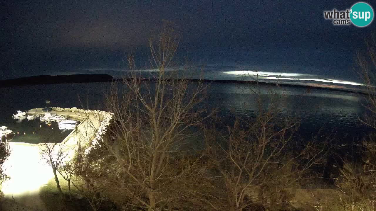 Camping Odmoree live cam Ražanac – Dalmatie