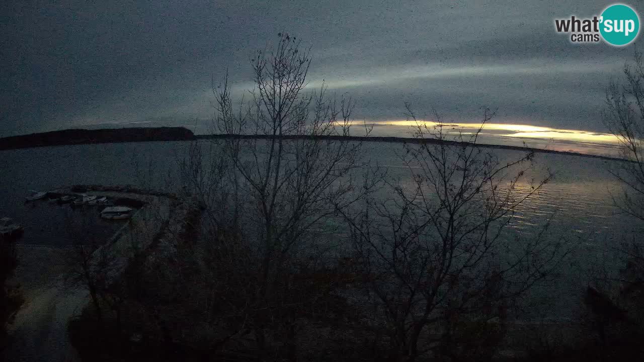 Kamp Odmoree spletna kamera Ražanac – Dalmacija