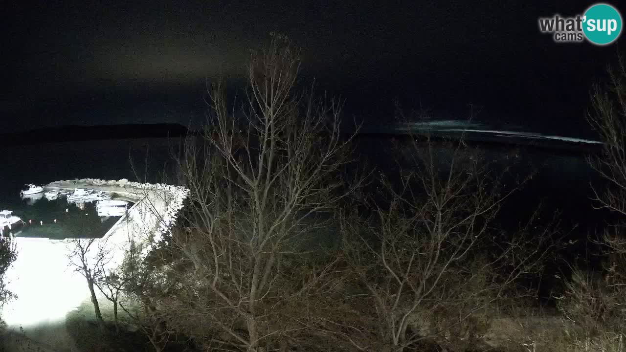 Camping Odmoree camera en vivo Ražanac – Dalmacia