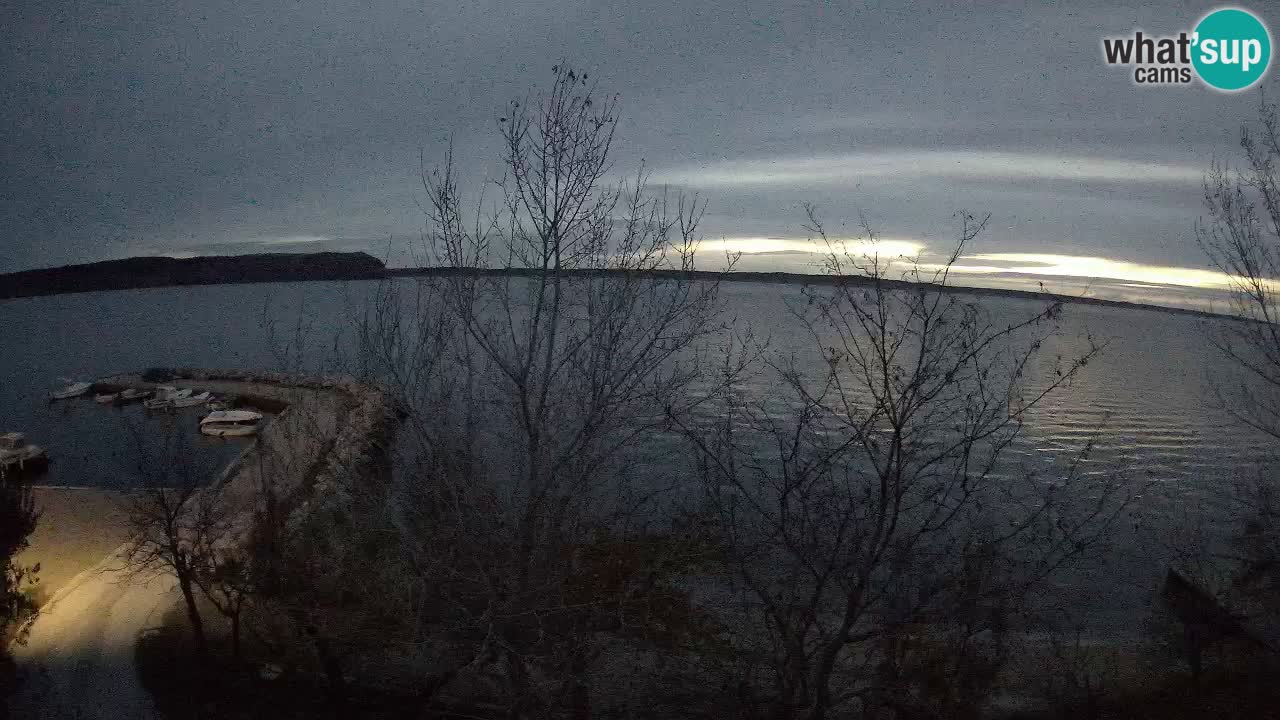 Camping Odmoree camera en vivo Ražanac – Dalmacia