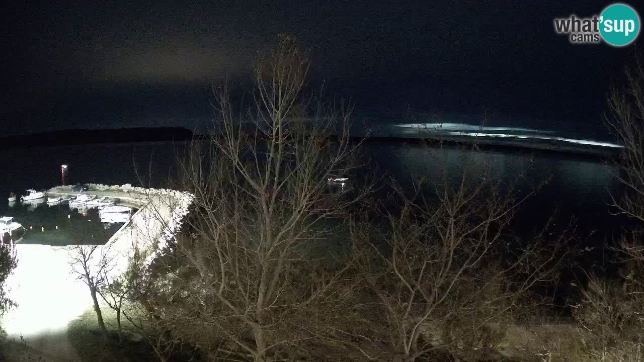 Camping Odmoree live webcam Ražanac – Dalmatien