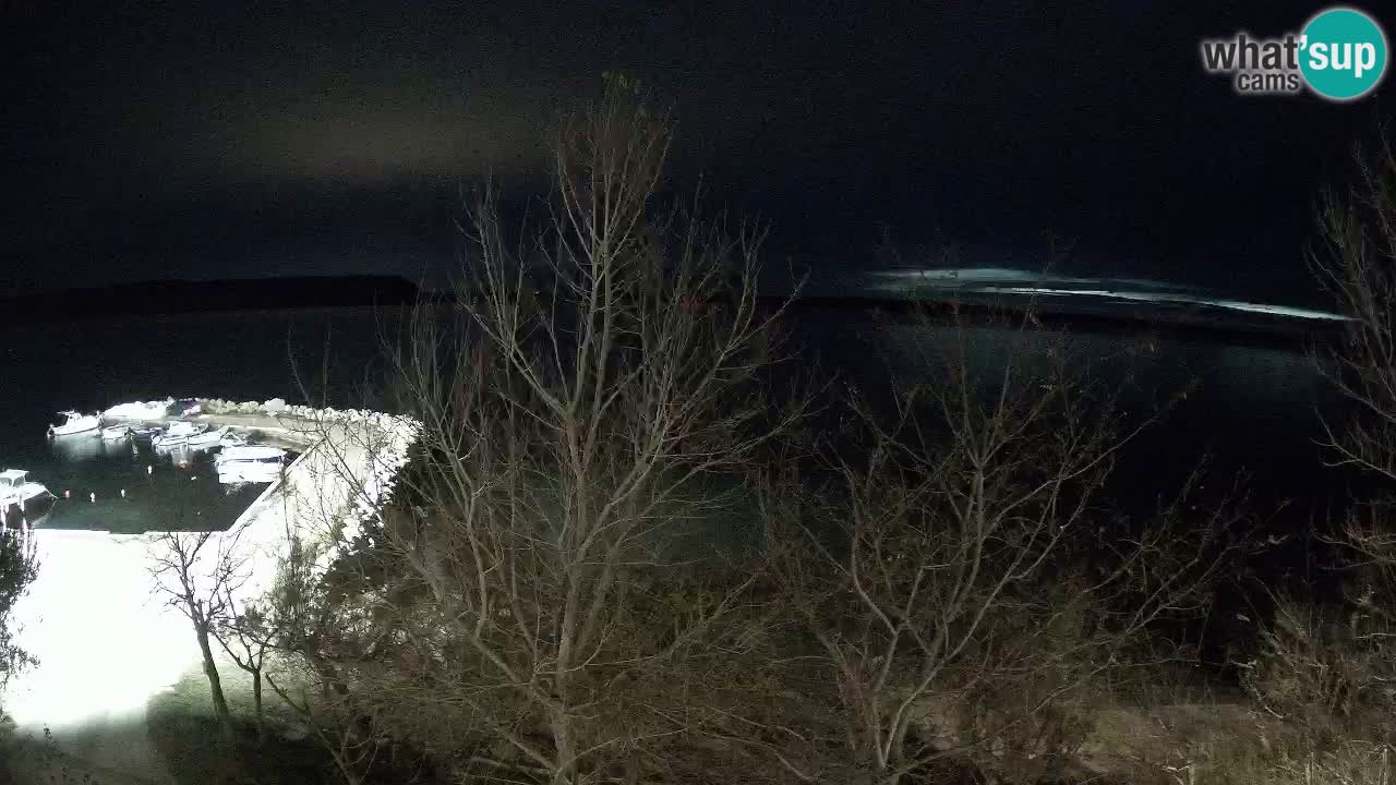 Camping Odmoree live cam Ražanac – Dalmatie