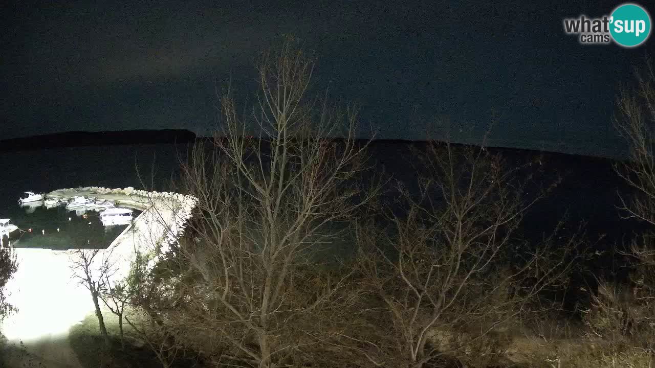 Camping Odmoree live cam Ražanac – Dalmatie
