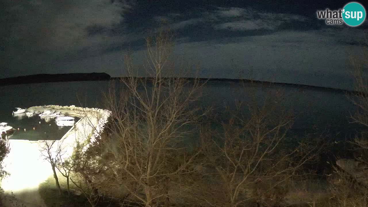 Kamp Odmoree spletna kamera Ražanac – Dalmacija