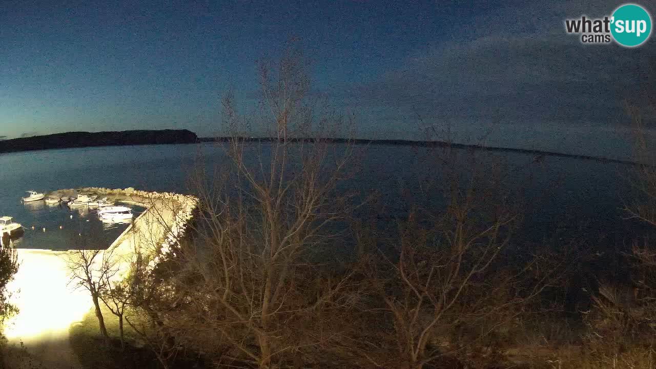 Camping Odmoree camera en vivo Ražanac – Dalmacia