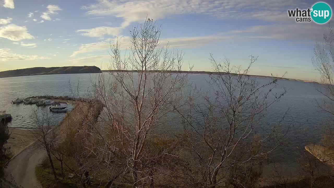 Camping Odmoree camera en vivo Ražanac – Dalmacia