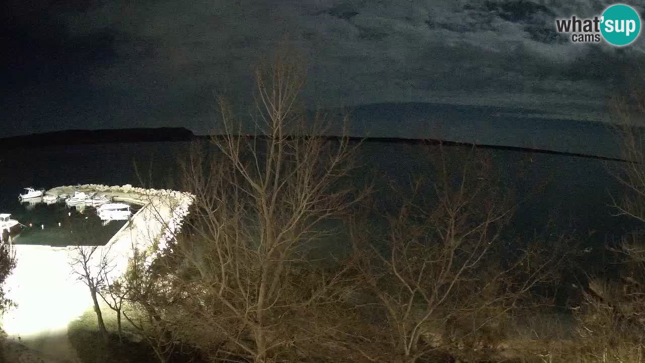 Camping Odmoree live webcam Ražanac – Dalmatien