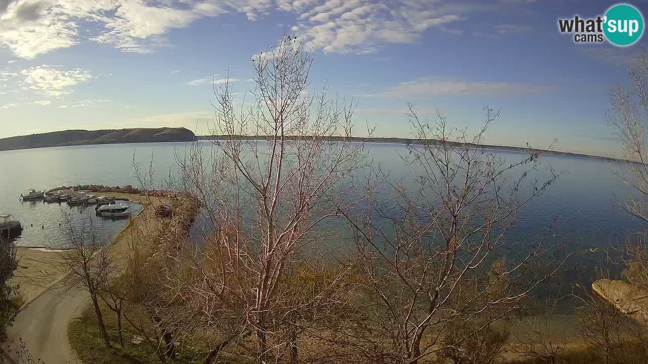 Camping Odmoree live cam Ražanac – Dalmatie