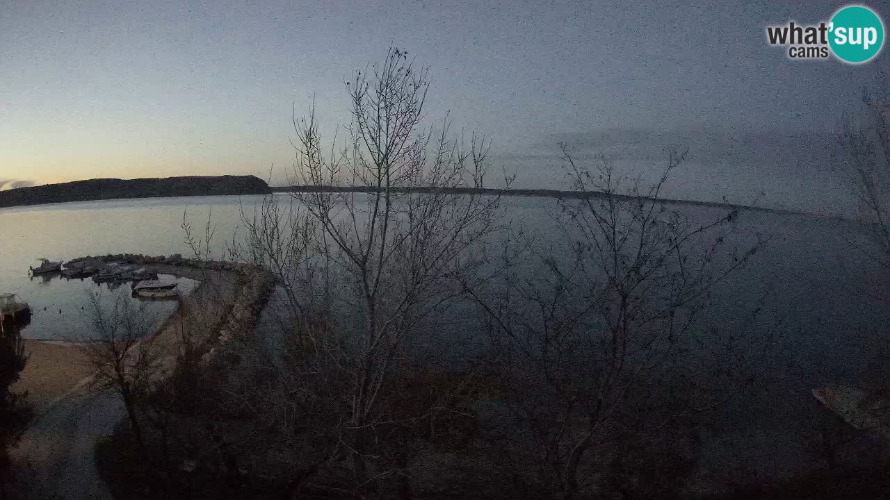 Camping Odmoree camera en vivo Ražanac – Dalmacia