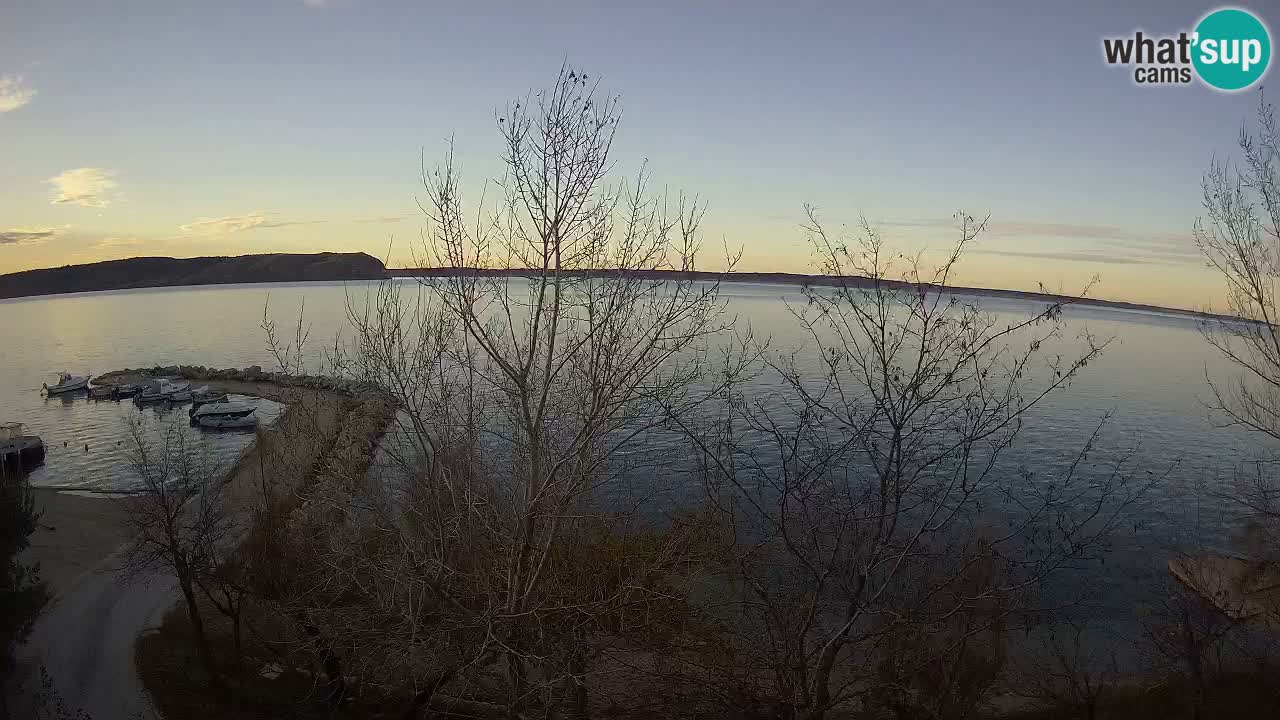 Camping Odmoree camera en vivo Ražanac – Dalmacia