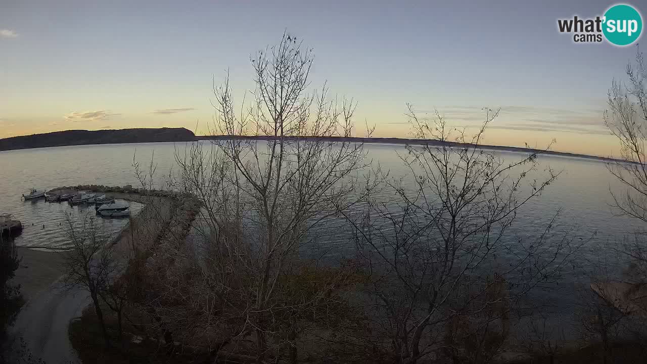 Camping Odmoree live webcam Ražanac – Dalmatien