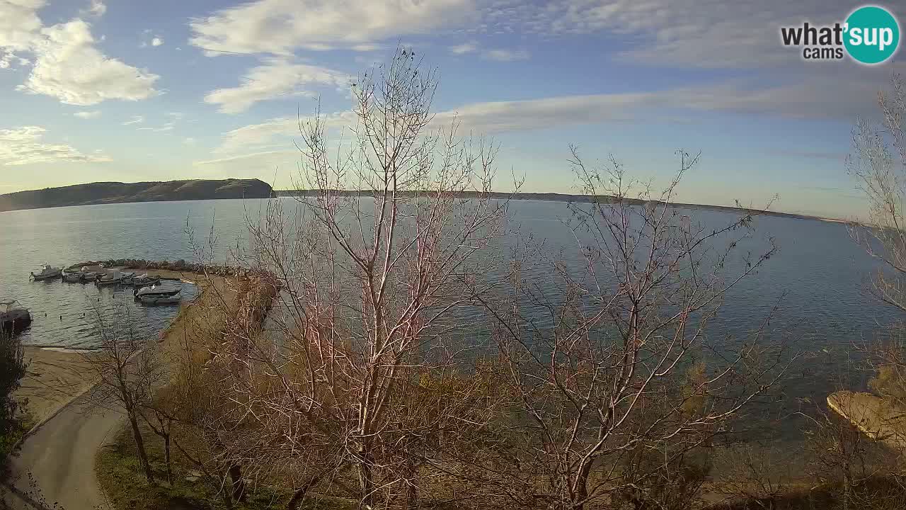 Camping Odmoree live cam Ražanac – Dalmatie