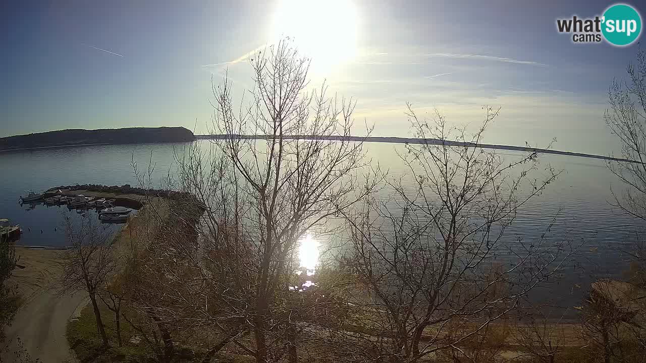 Camping Odmoree live webcam Ražanac – Dalmatien