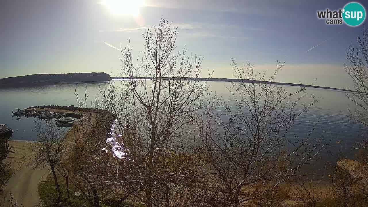 Camping Odmoree live webcam Ražanac – Dalmatien