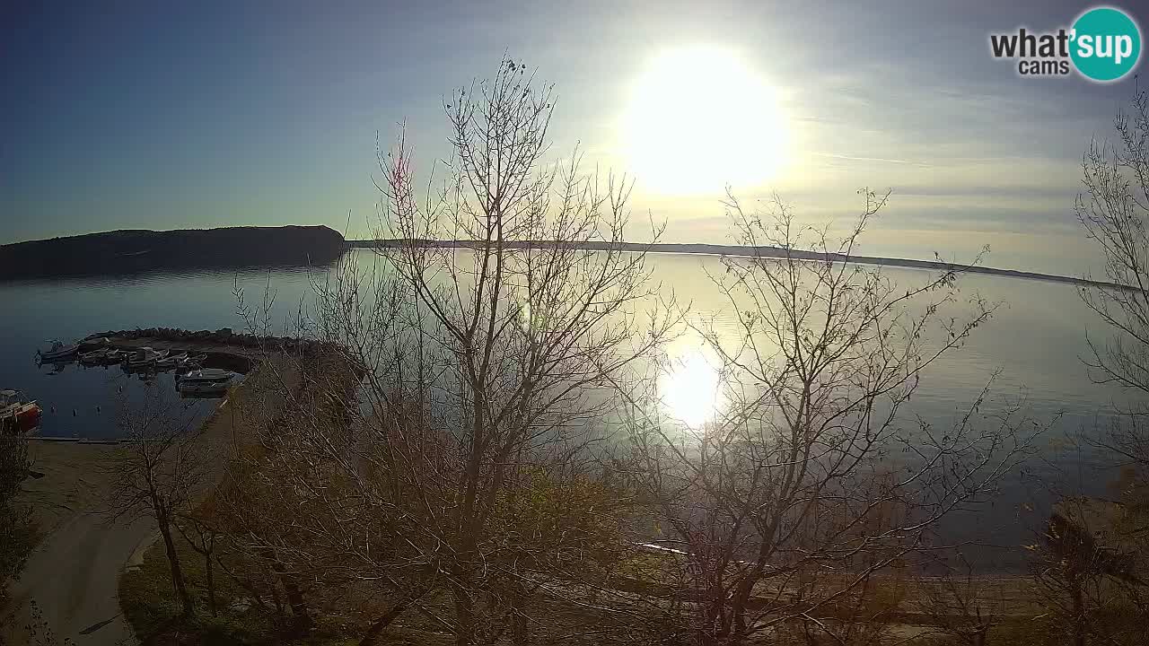 Camping Odmoree live cam Ražanac – Dalmatie