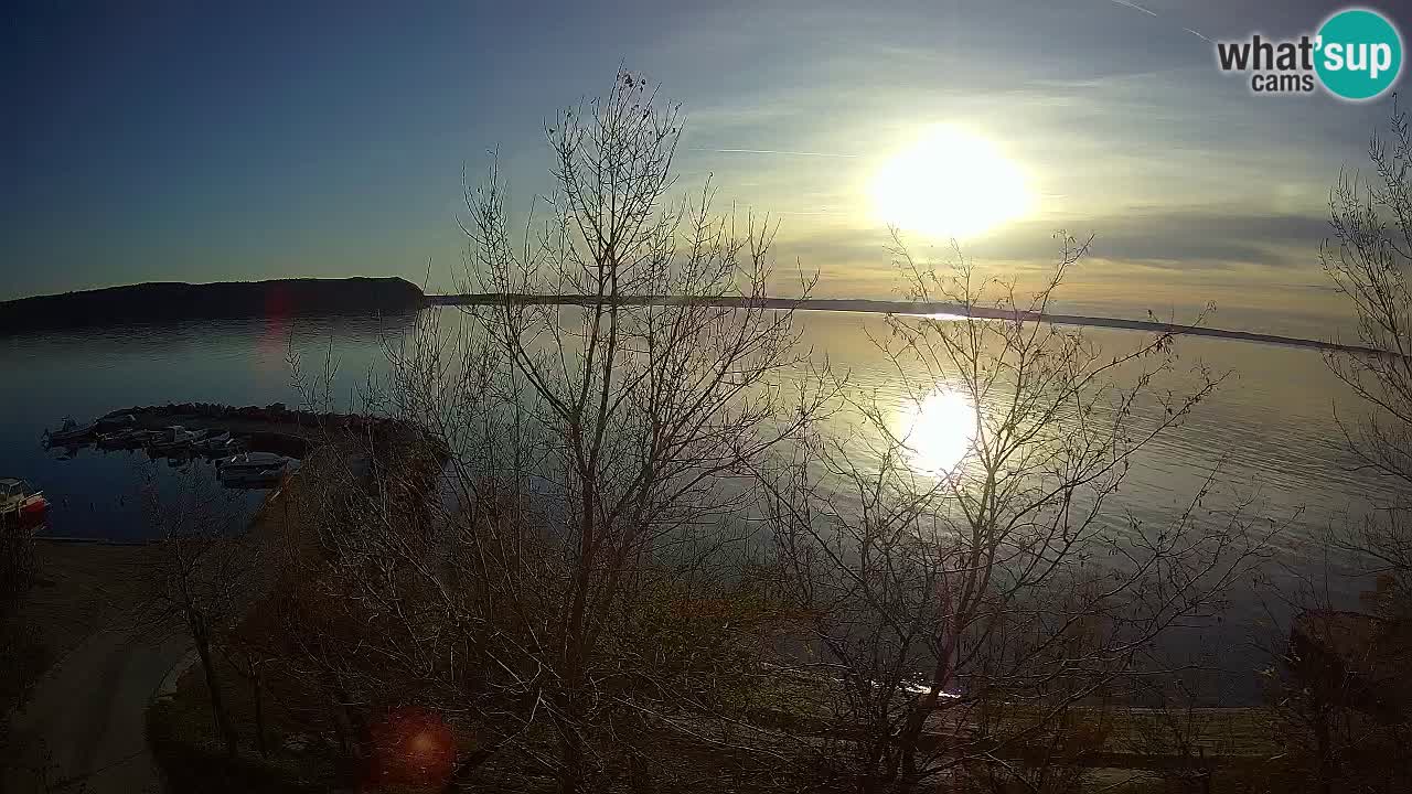 Kamp Odmoree spletna kamera Ražanac – Dalmacija