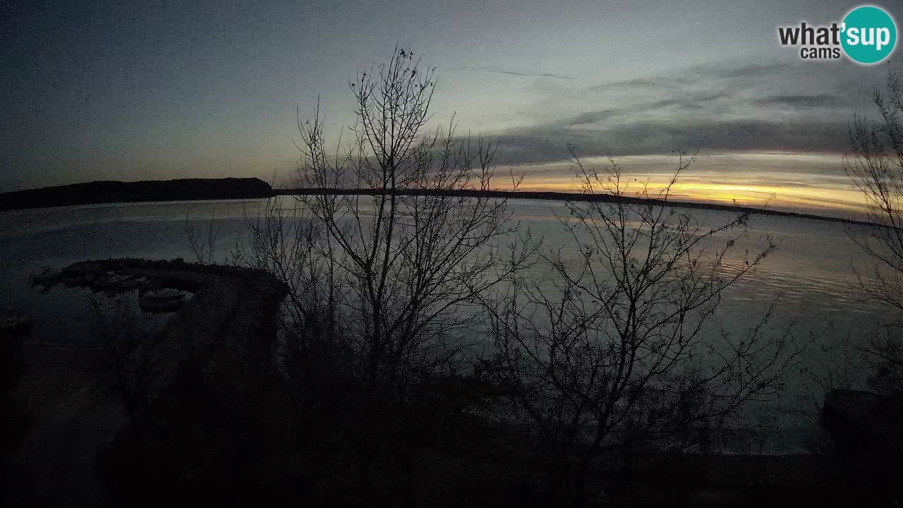 Kamp Odmoree spletna kamera Ražanac – Dalmacija