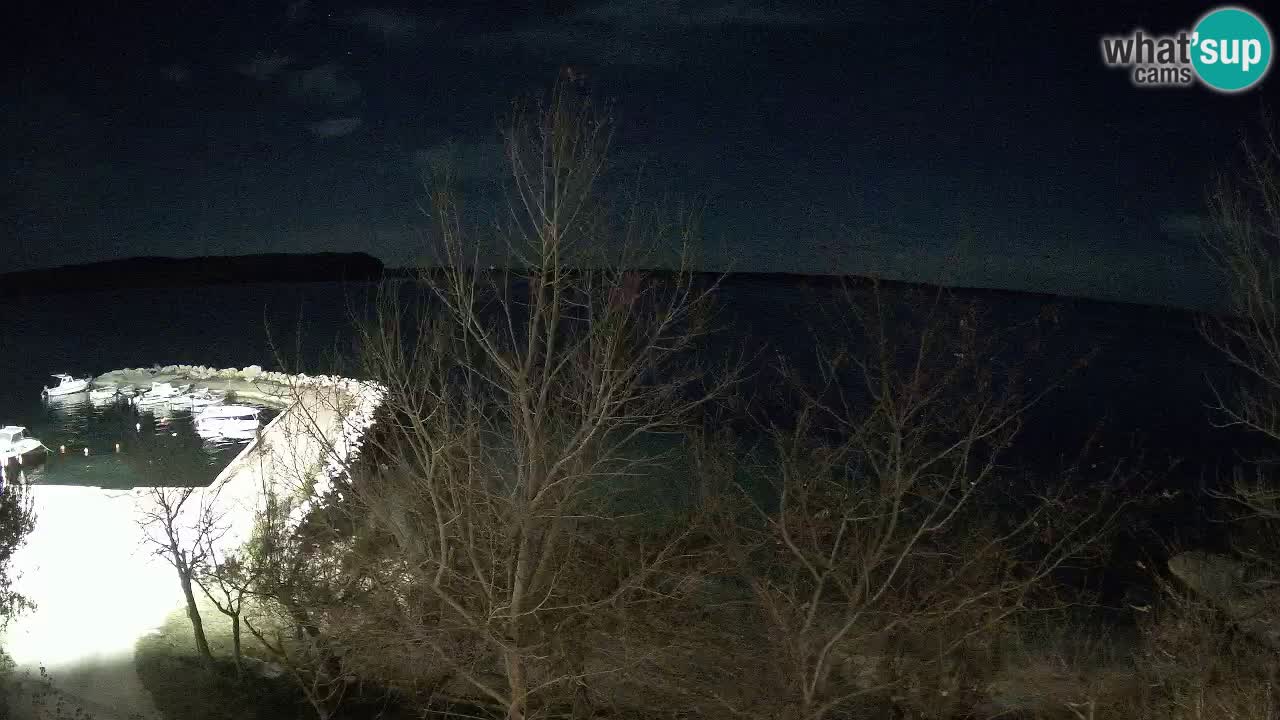 Camping Odmoree camera en vivo Ražanac – Dalmacia