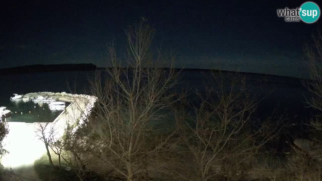 Camping Odmoree camera en vivo Ražanac – Dalmacia