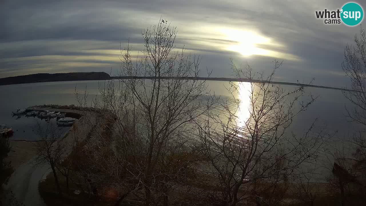 Camping Odmoree live webcam Ražanac – Dalmatien