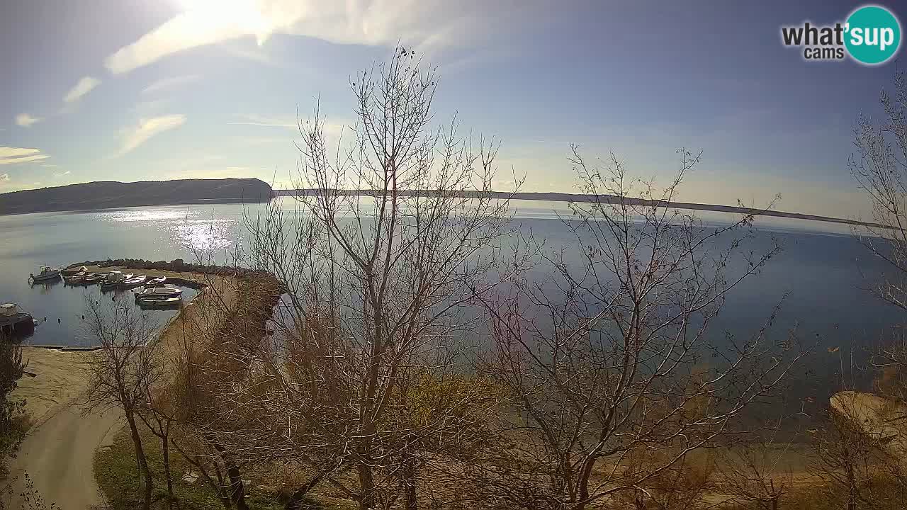 Camping Odmoree live webcam Ražanac – Dalmatien