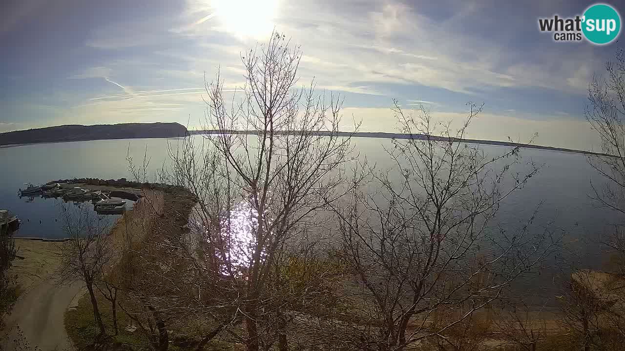 Camping Odmoree live webcam Ražanac – Dalmatien