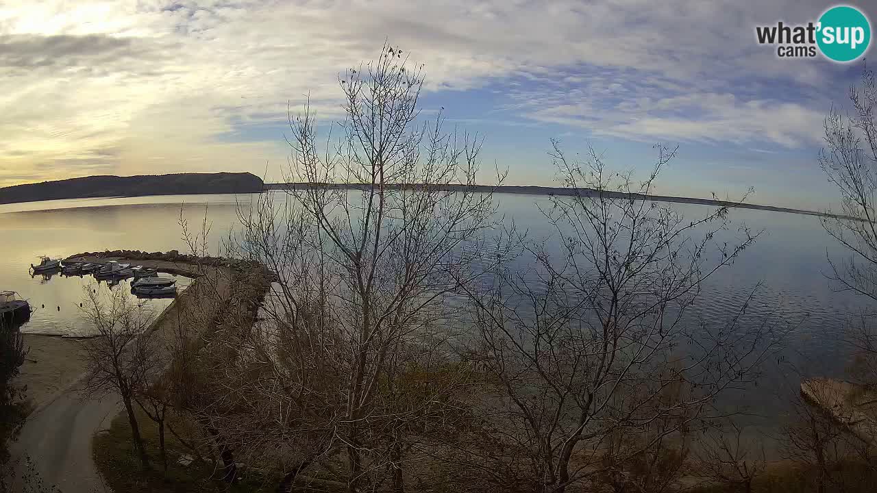 Camping Odmoree live cam Ražanac – Dalmatie