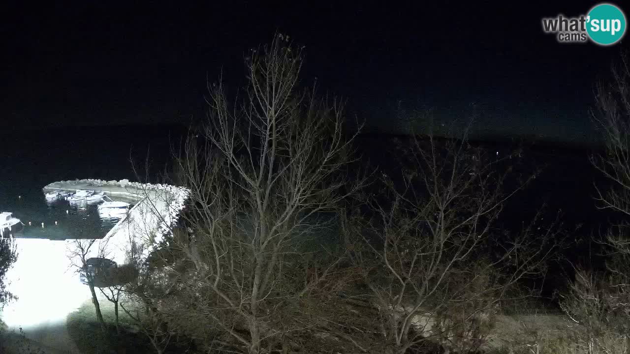 Camping Odmoree webcam Ražanac – Dalmatia