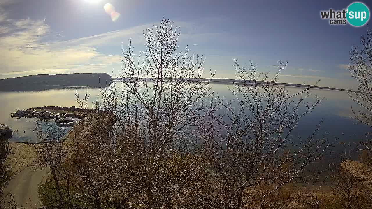 Kamp Odmoree spletna kamera Ražanac – Dalmacija