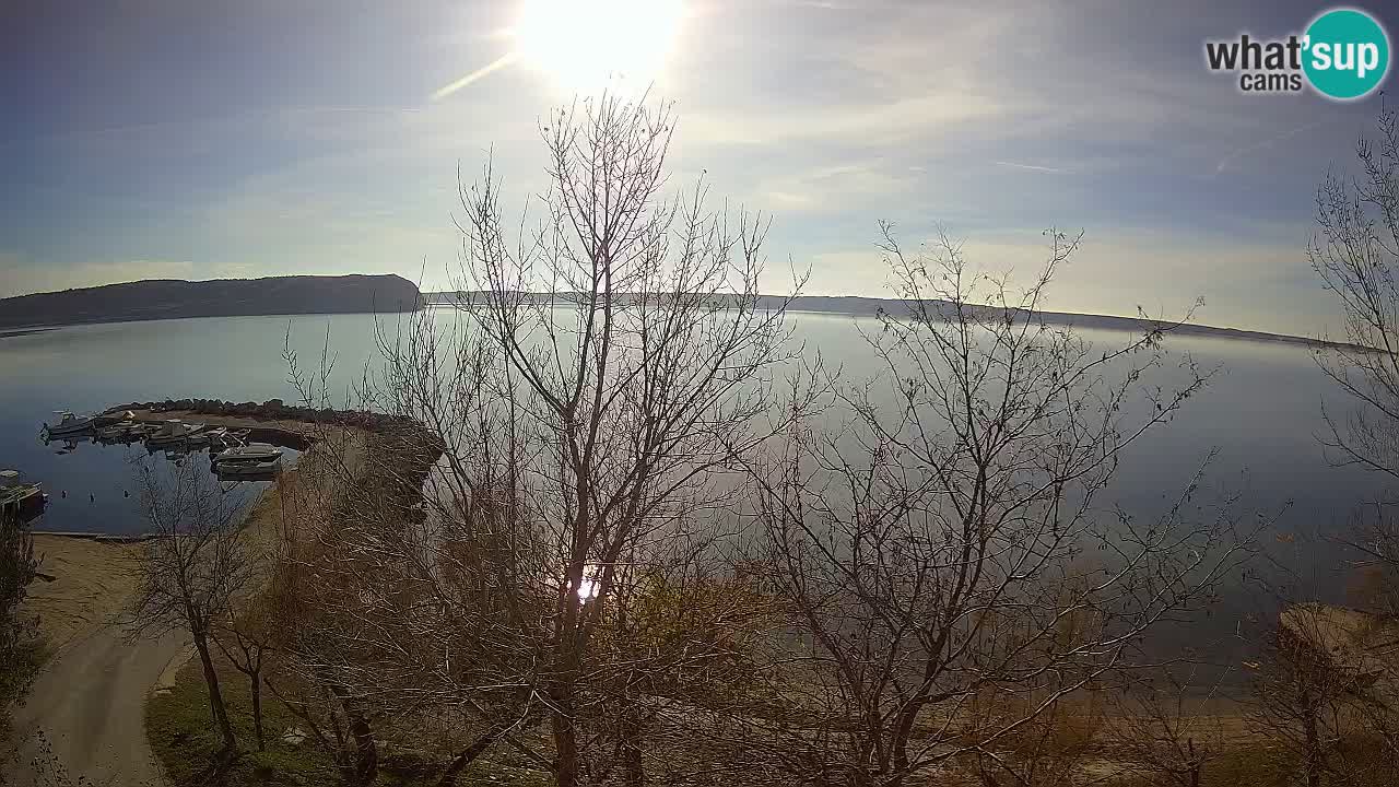 Camping Odmoree live webcam Ražanac – Dalmatien