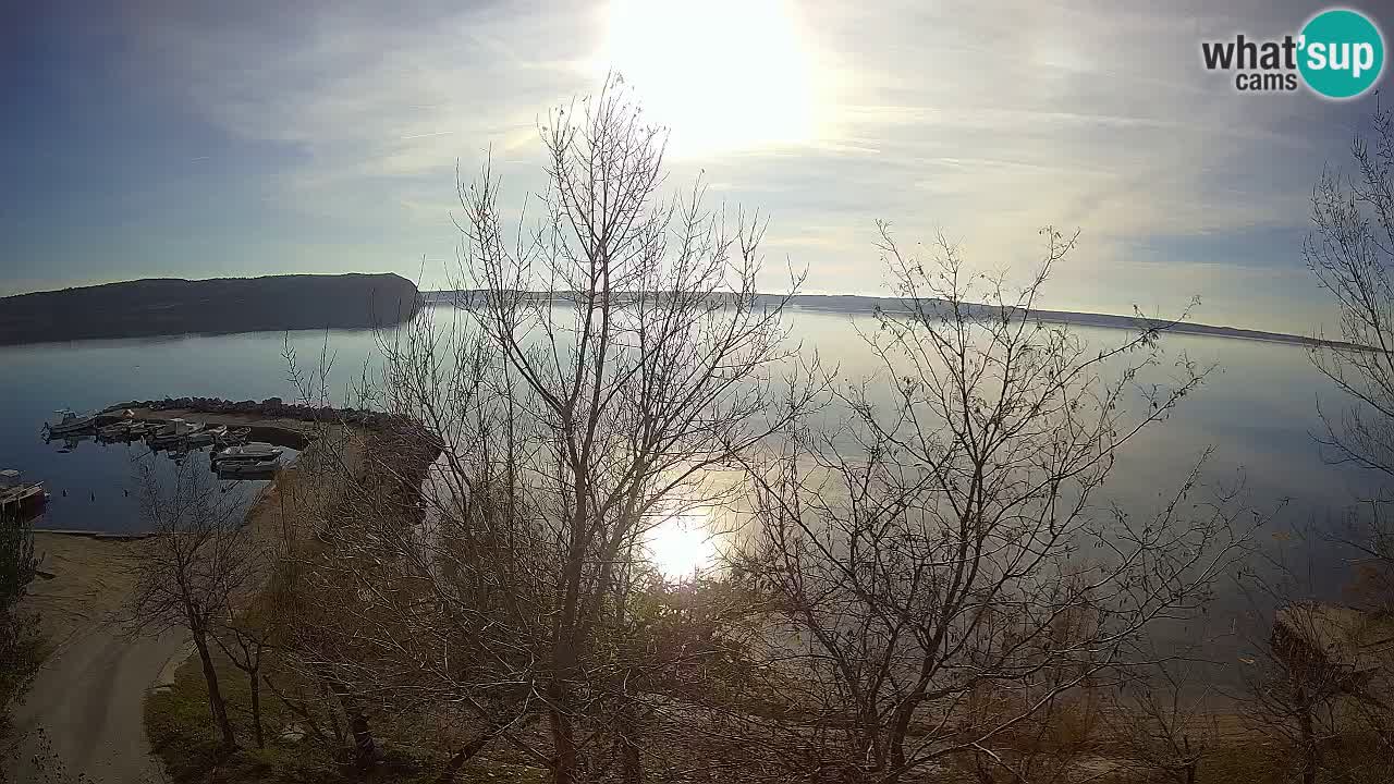 Camping Odmoree live webcam Ražanac – Dalmatien